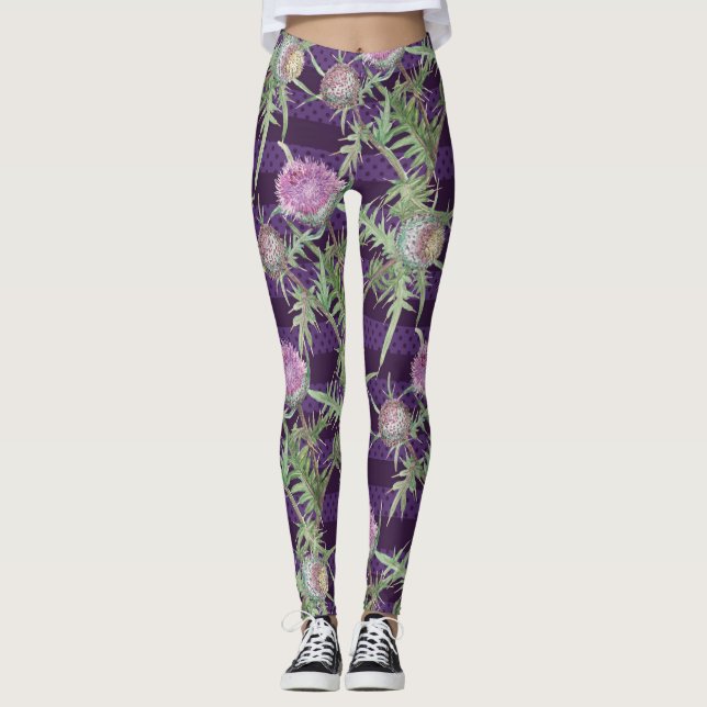 Legging Flores-liste (Frente)