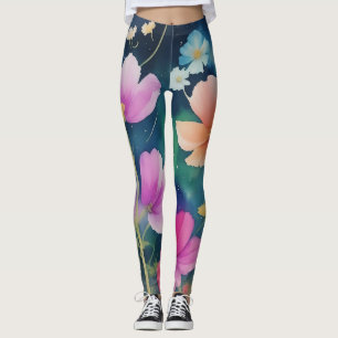 Legging Flores no Cosmos