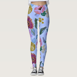 Legging Flores no Jardim!