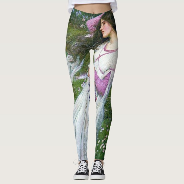 Legging Flores no Vento, John William Waterhouse (Frente)