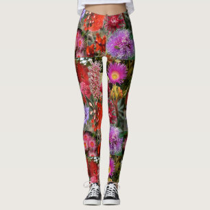 Legging Flores Selvagens Australianas