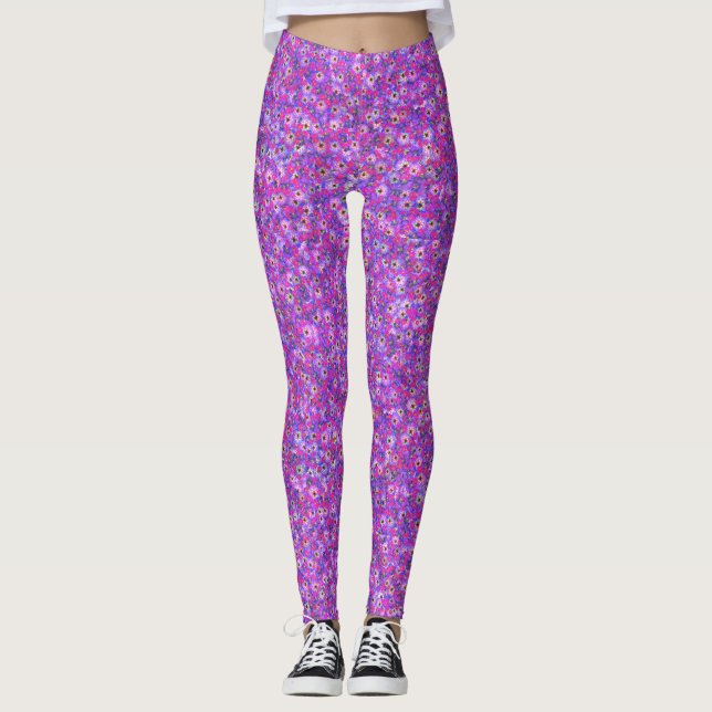 Legging Flores sem fim (Frente)