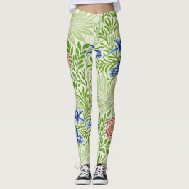 Legging Flores tropicais William Morris Pattern
