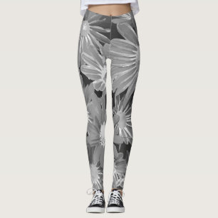 Legging Flores Vermelhas e Amarelas 2