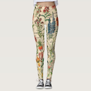 Legging Flores Vintage por Adolphe Millot