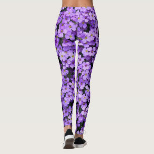 Legging Flores Violetas 3