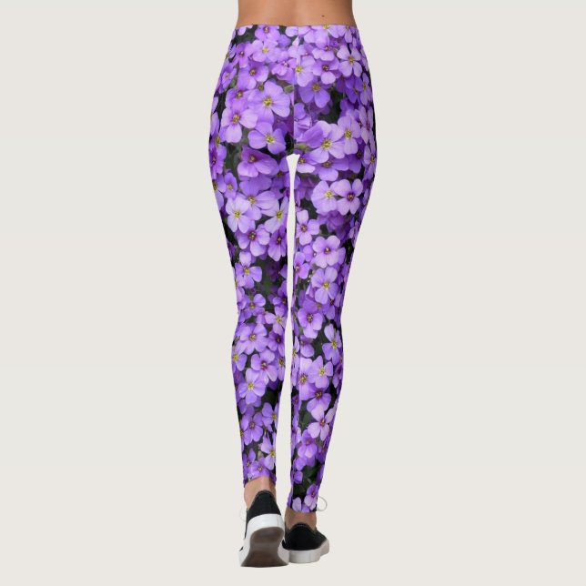 Legging Flores Violetas 3 (Verso)