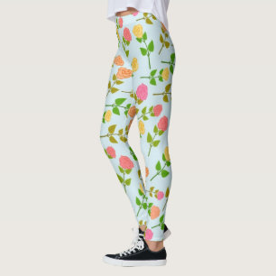 Legging Flores   Zazzle_Growth.
