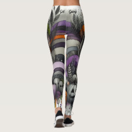 Legging Floresta Assombrada de Halloween Assustadora