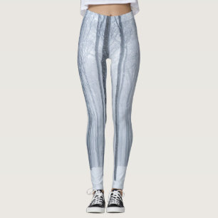 Legging Floresta de inverno congelada