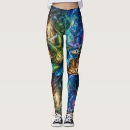 Legging Floresta de Leite