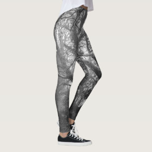 Legging Floresta Negra e Fotografia Branca