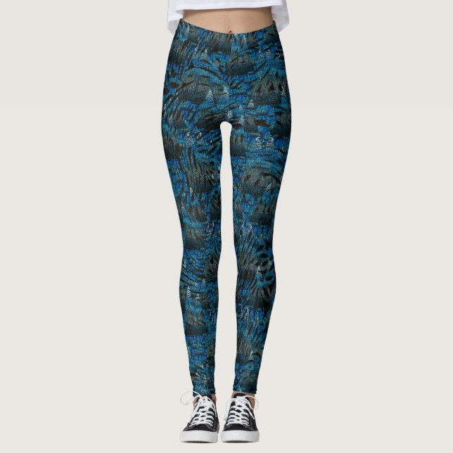 Legging Floresta oculta (Frente)
