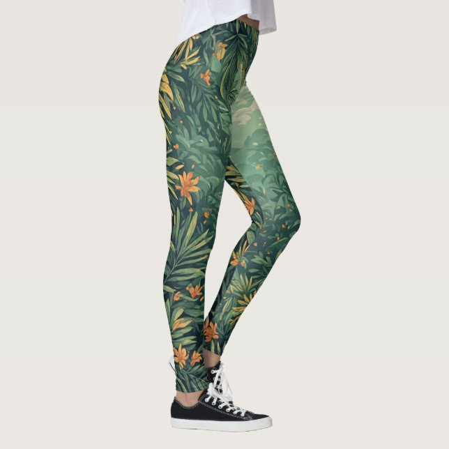Legging floresta tropical  (Direita)