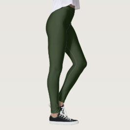 Legging Floresta Ultra Estreita de Peso Médio das Mulheres