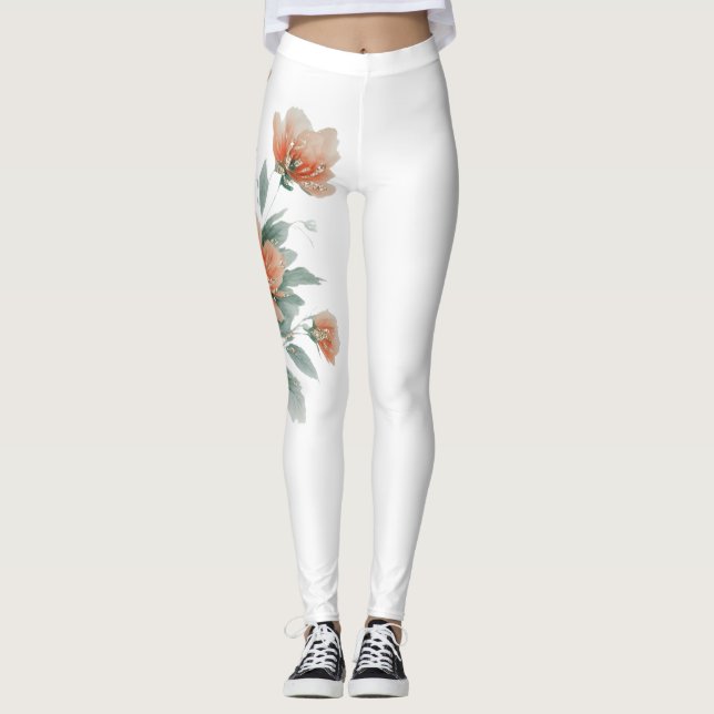 Legging flowers (Frente)