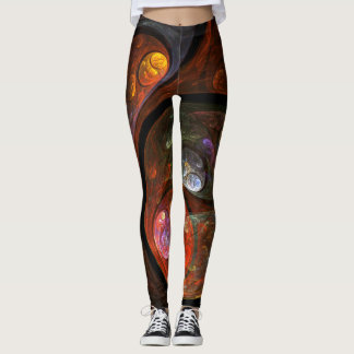 Legging Fluid Connection Abstrato Art