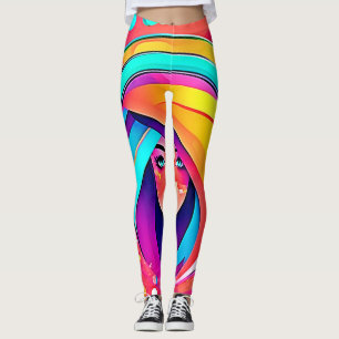 Legging Fluxo de Música Vibrante