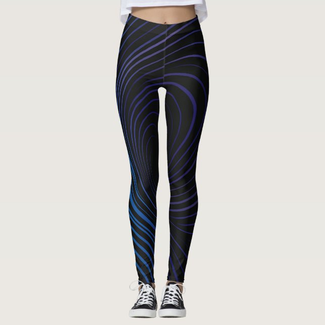 Legging Fluxo de vórtice - Movimento de Energia Espiritant (Frente)