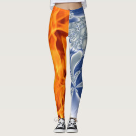 Legging Fogo e gelo