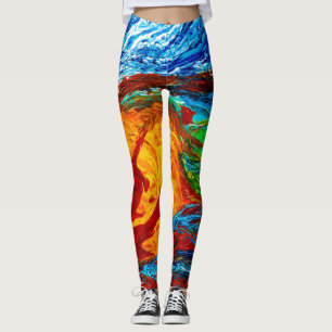 Legging Fogo & gelo Elementals