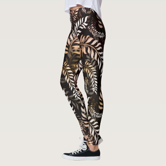 Legging Folha de Floral (Esquerda)