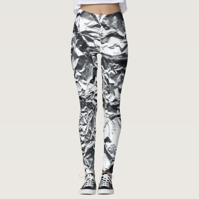 Legging Folha de Prata #1 (Frente)