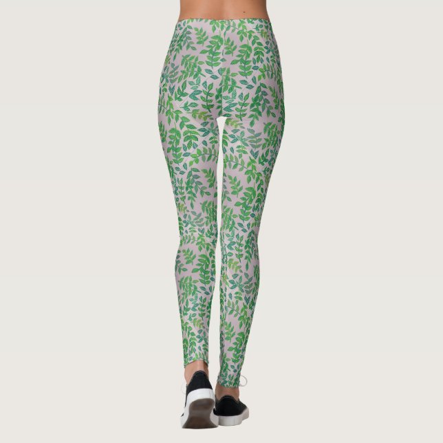 Legging Folha e Vinha (Verso)