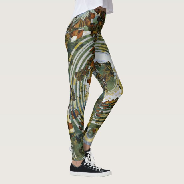 Legging Folha louca Camo (Direita)
