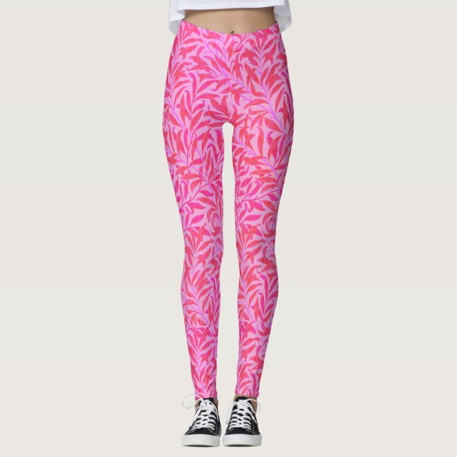 Legging Folha Rosa (Frente)