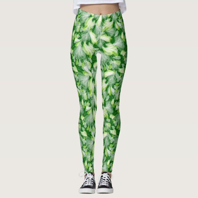 Legging folhagem (Frente)