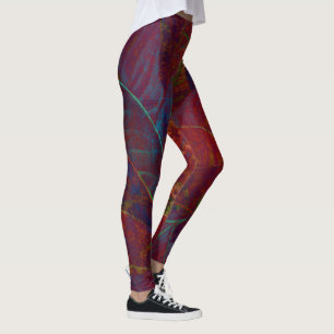 Legging Folhagem de outono Retrospectiva Folhagem de Borgo