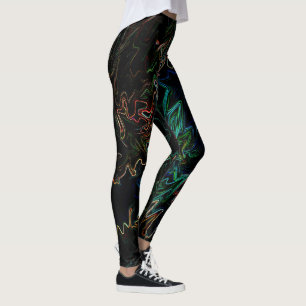 Legging Folhas......