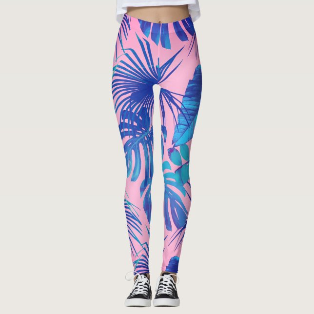 Legging folhas (Frente)