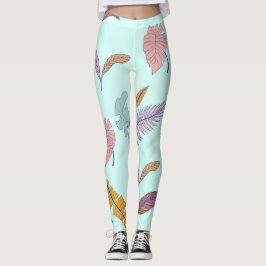 Legging Folhas.