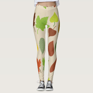 Legging Folhas