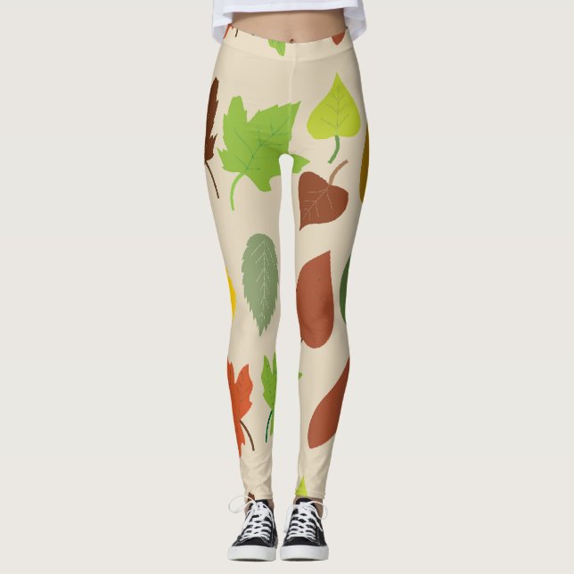 Legging Folhas (Frente)