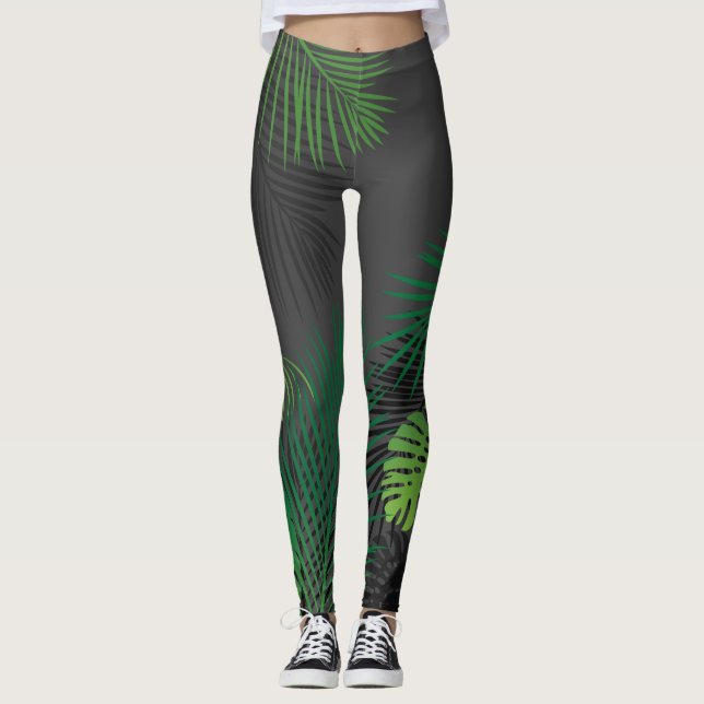 Legging Folhas 5 (Frente)