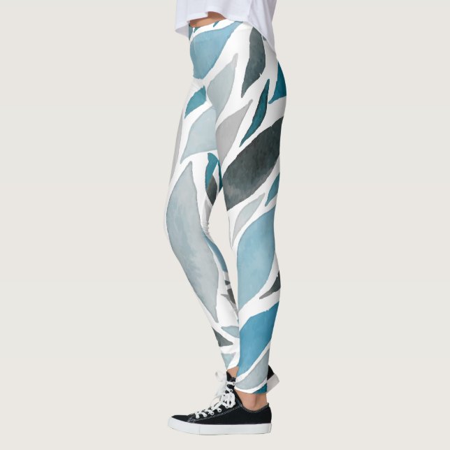 Legging folhas de árvore (Esquerda)