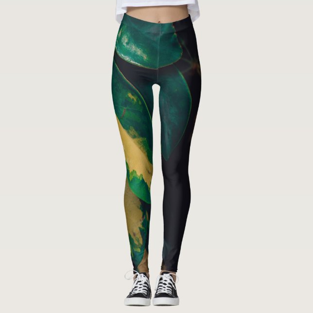 Legging Folhas de "Cobra" (Frente)
