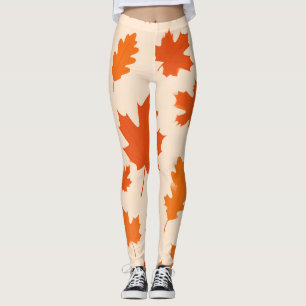 Legging Folhas de Gratidão