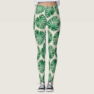 Legging Folhas de Monstera