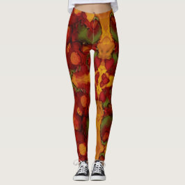 Legging Folhas de outono