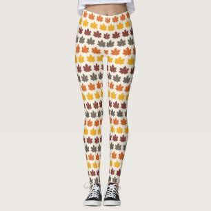 Legging Folhas de outono