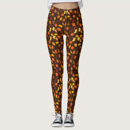 Legging Folhas de outono