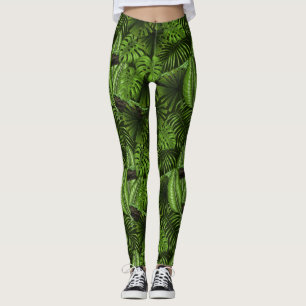 Legging Folhas de selva