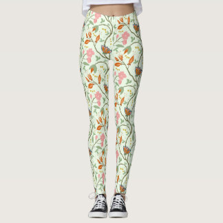 Legging Folk Art Floral de Reboque Timical