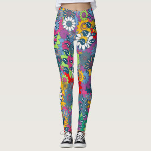 Legging Folk Floral