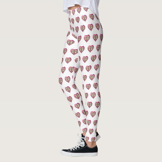 Legging Fora Flutuante e Bonita Apaixonada (Esquerda)