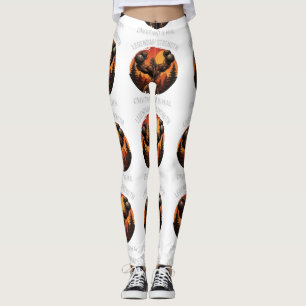 Legging Força Lendária Compromisso é Real Vida de Academ